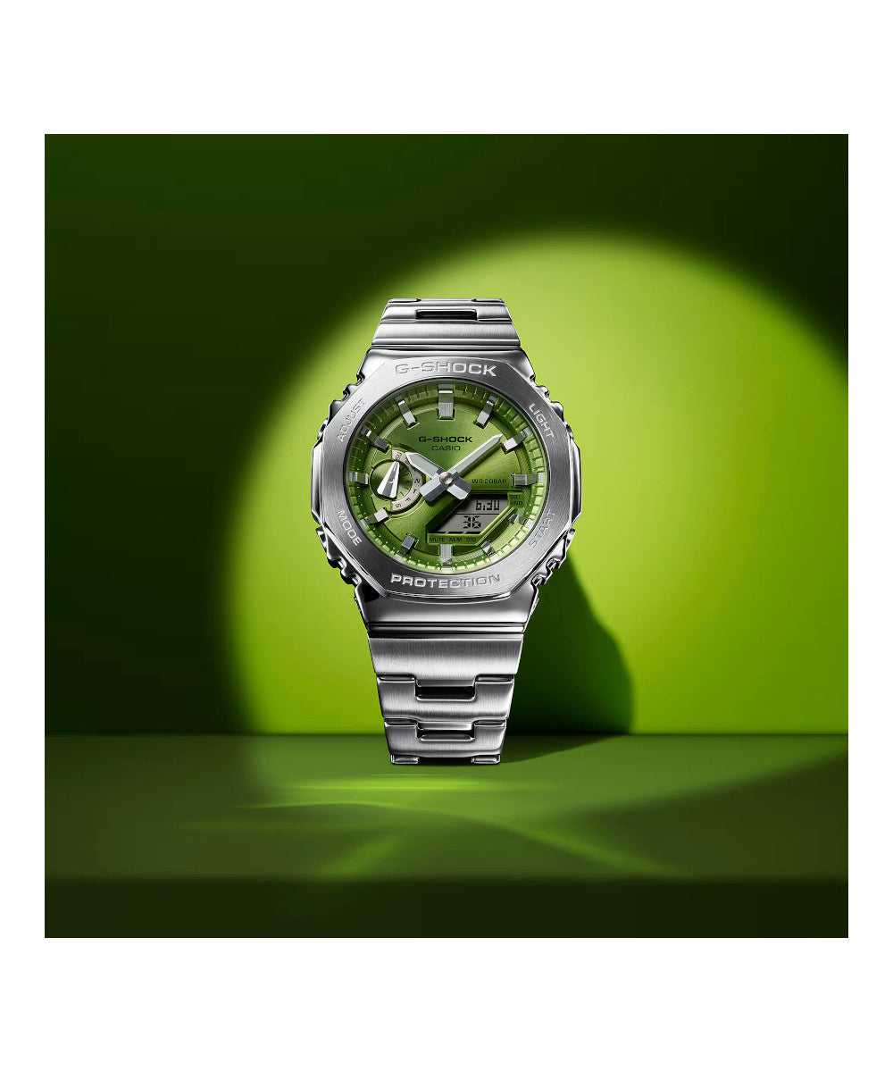 RELOJ CASIO G-SHOCK GM-2110D-3ADR- VERDE - Tiendas Casio TITEC