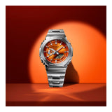 RELOJ CASIO G-SHOCK GM-2110D-4ADR- NARANJADO