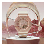 RELOJ PARA MUJER CASIO G-SHOCK  GM-S2100PG-4ADR -ROSADO