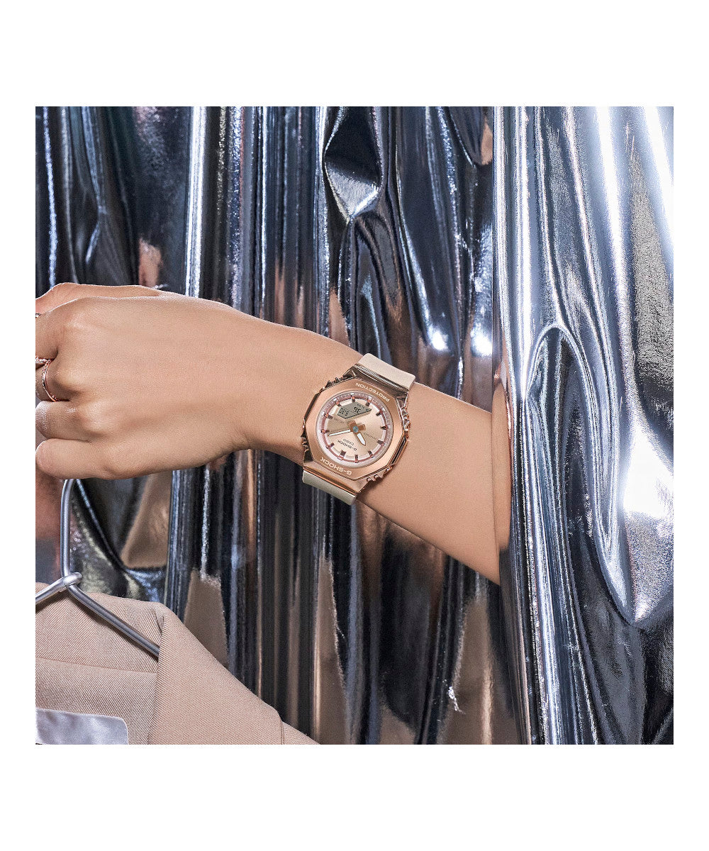 RELOJ PARA MUJER CASIO G-SHOCK  GM-S2110PG-4ADR -ROSADO - Tiendas Casio TITEC