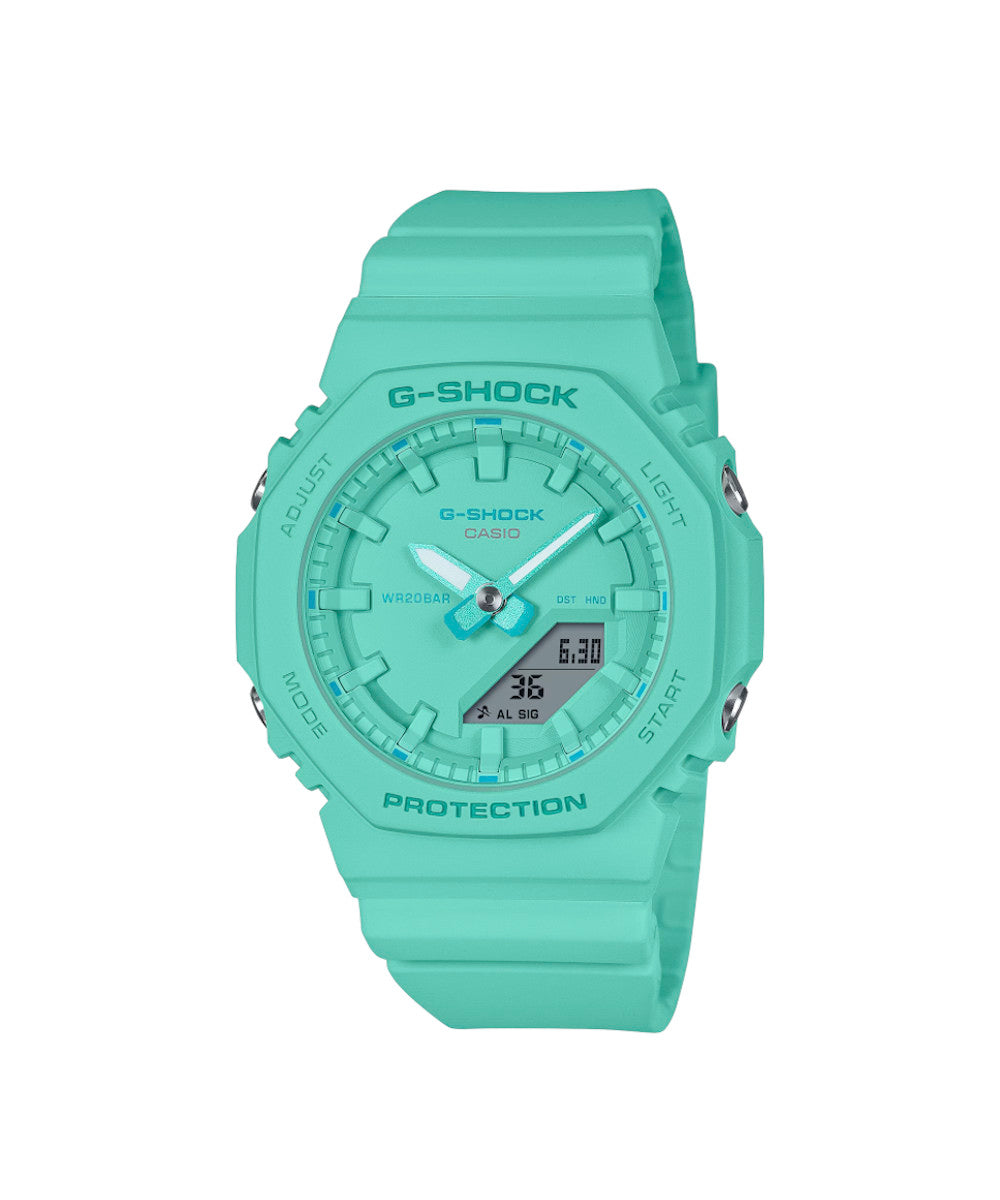 RELOJ PARA MUJER CASIO G-SHOCK  GMA-P2100-2ADR -VERDE - Tiendas Casio TITEC