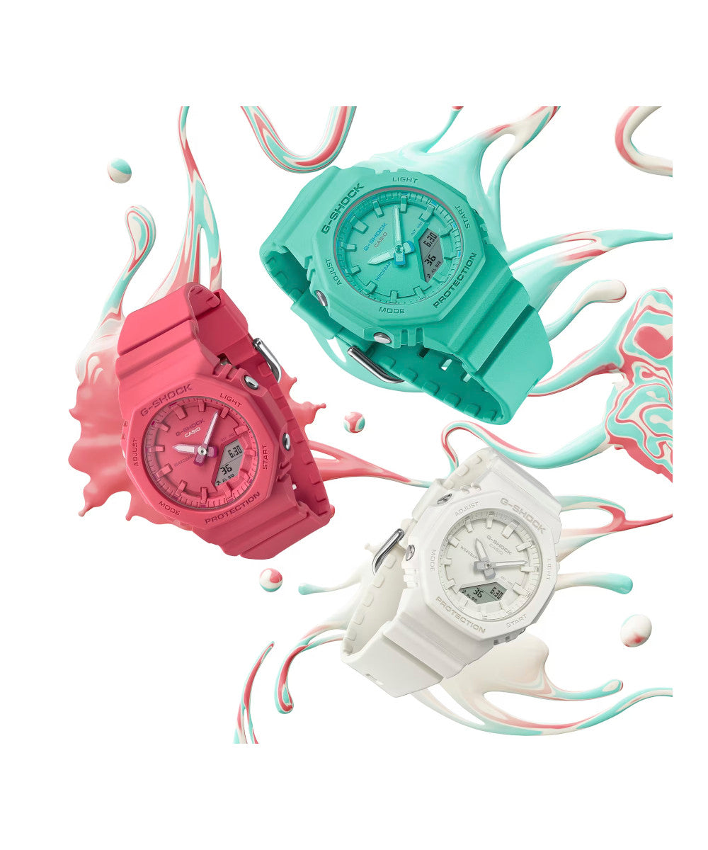 RELOJ PARA MUJER CASIO G-SHOCK  GMA-P2100-2ADR -VERDE - Tiendas Casio TITEC