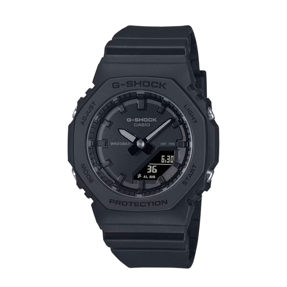 RELOJ PARA MUJER CASIO G-SHOCK  GMA-P2100BB-1ADR -NEGRO - Tiendas Casio TITEC