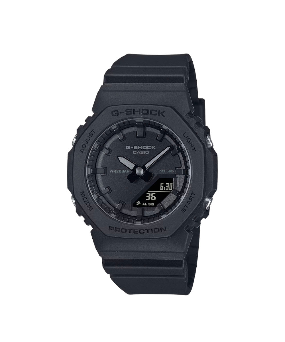 RELOJ PARA MUJER CASIO G-SHOCK  GMA-P2100BB-1ADR -NEGRO - Tiendas Casio TITEC