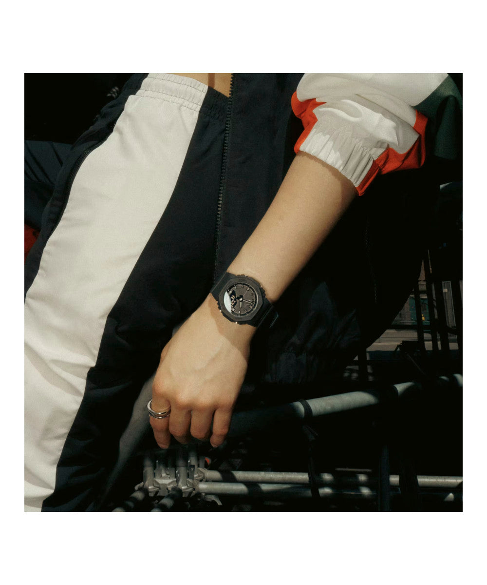 RELOJ PARA MUJER CASIO G-SHOCK  GMA-P2100BB-1ADR -NEGRO - Tiendas Casio TITEC