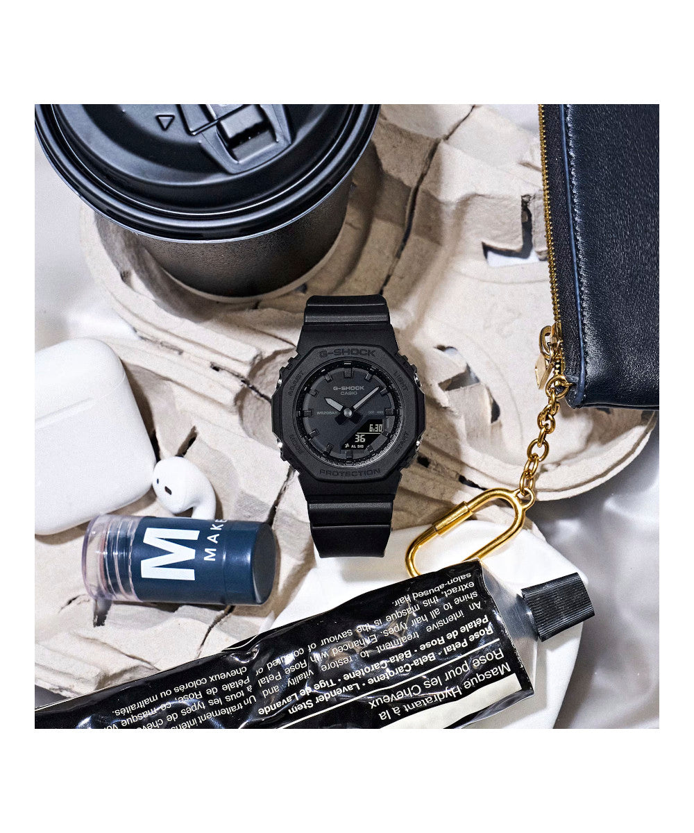 RELOJ PARA MUJER CASIO G-SHOCK  GMA-P2100BB-1ADR -NEGRO - Tiendas Casio TITEC