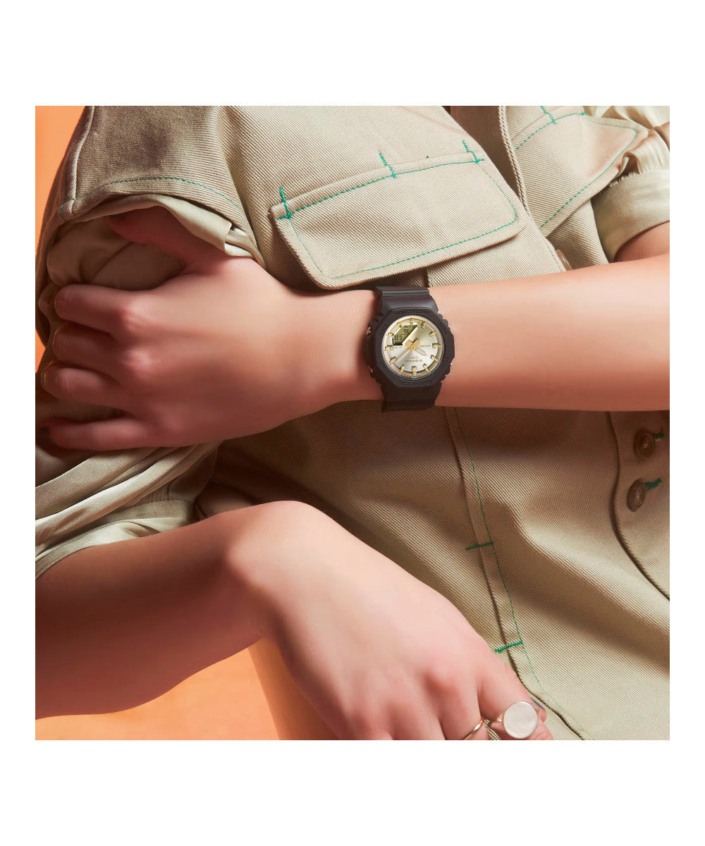 RELOJ PARA MUJER CASIO G-SHOCK  GMA-P2100SG-1ADR -NEGRO - Tiendas Casio TITEC