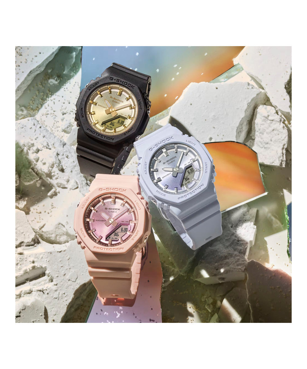 RELOJ PARA MUJER CASIO G-SHOCK  GMA-P2100SG-4ADR -ROSADO - Tiendas Casio TITEC