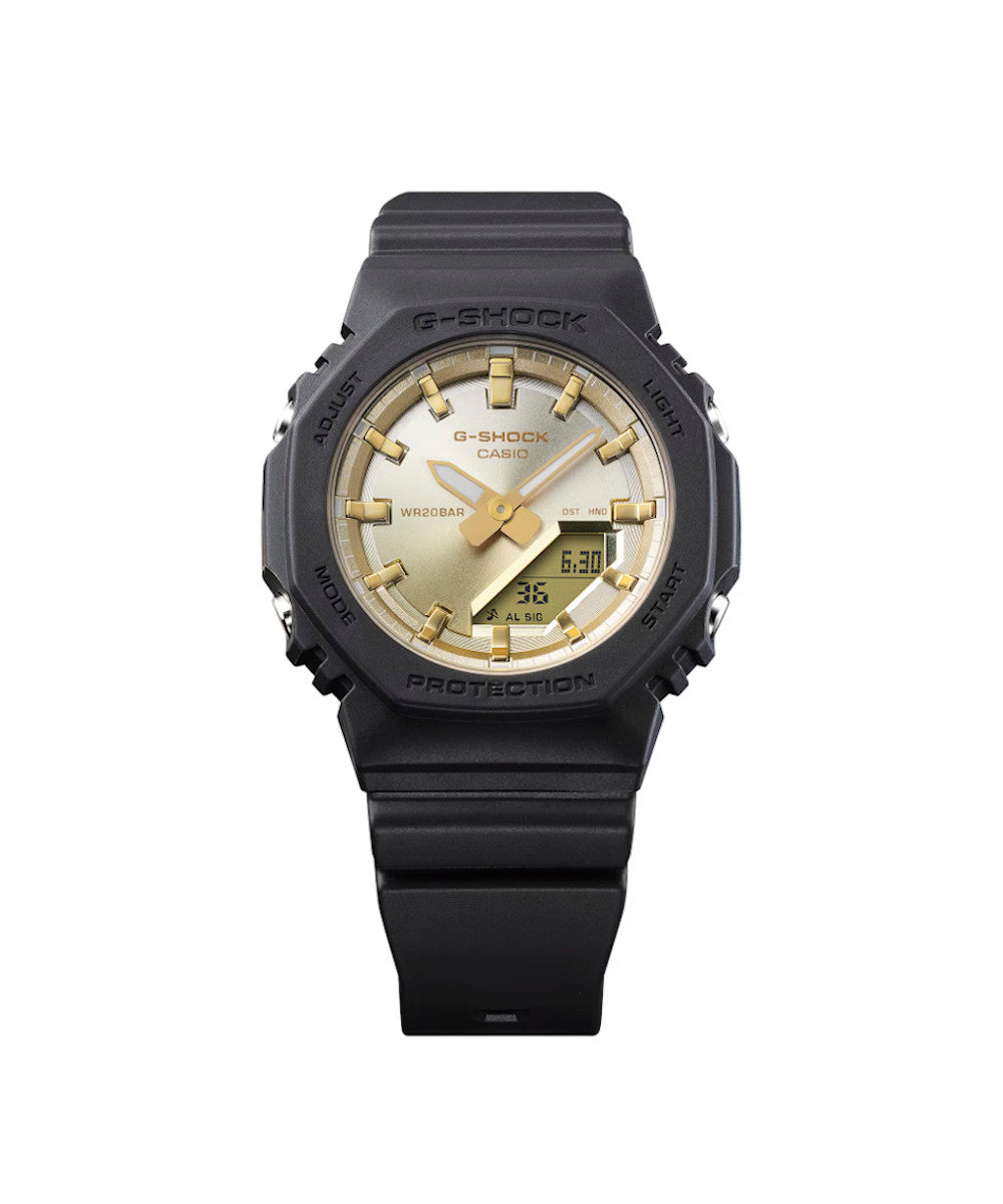 RELOJ PARA MUJER CASIO G-SHOCK  GMA-P2100SG-1ADR -NEGRO - Tiendas Casio TITEC