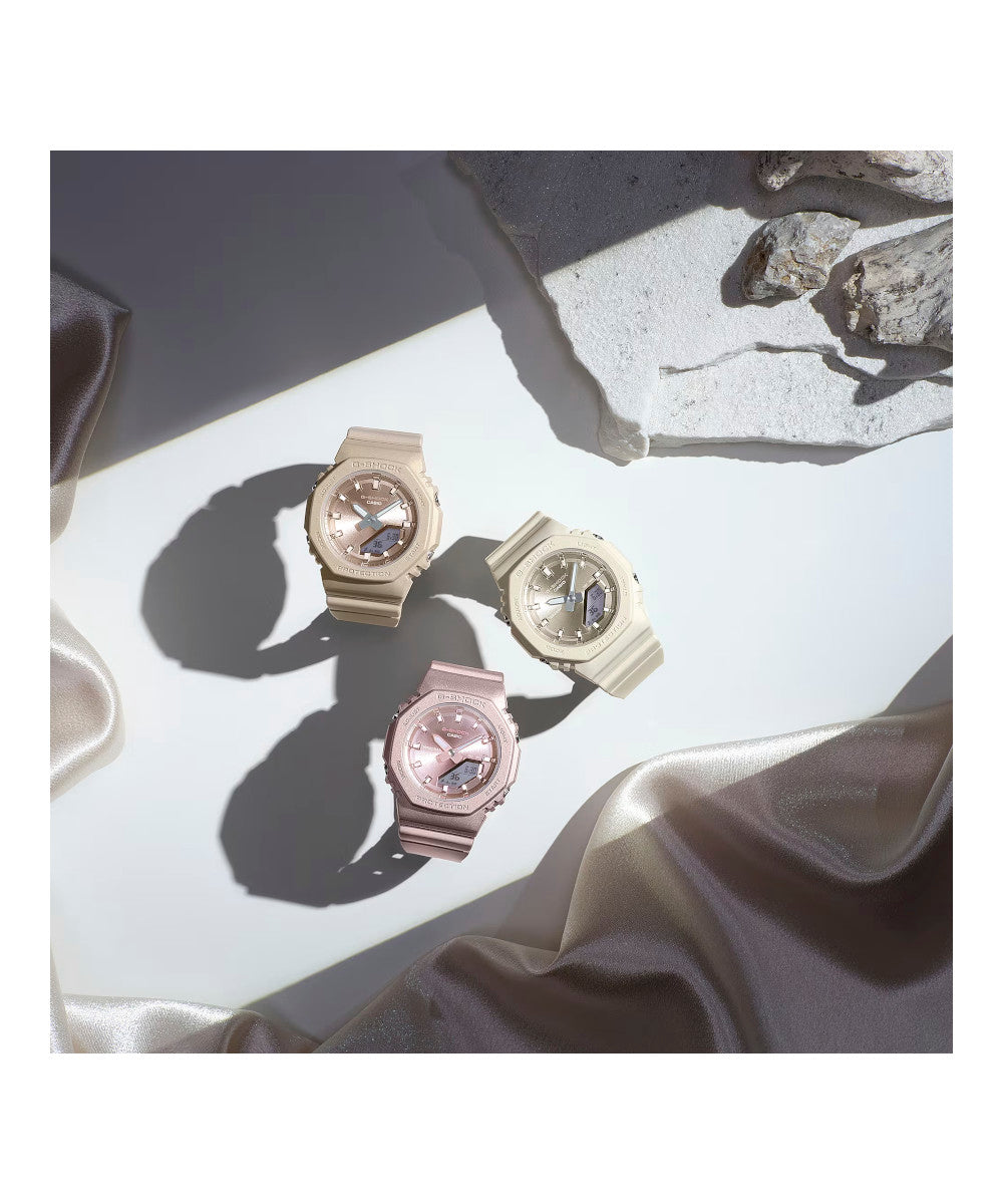 RELOJ PARA MUJER CASIO G-SHOCK  GMA-P2100ST-7ADR -BLANCO - Tiendas Casio TITEC