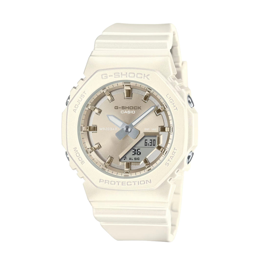 RELOJ PARA MUJER CASIO G-SHOCK  GMA-P2100ST-7ADR -BLANCO - Tiendas Casio TITEC