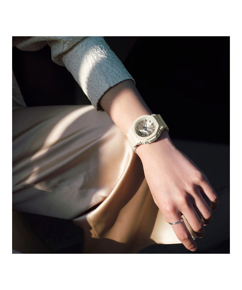 RELOJ PARA MUJER CASIO G-SHOCK  GMA-P2100ST-7ADR -BLANCO - Tiendas Casio TITEC