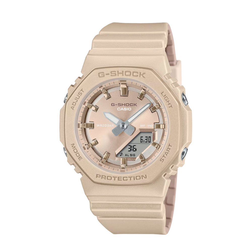 RELOJ PARA MUJER CASIO G-SHOCK  GMA-P2100ST-9ADR -AMARILLO - Tiendas Casio TITEC