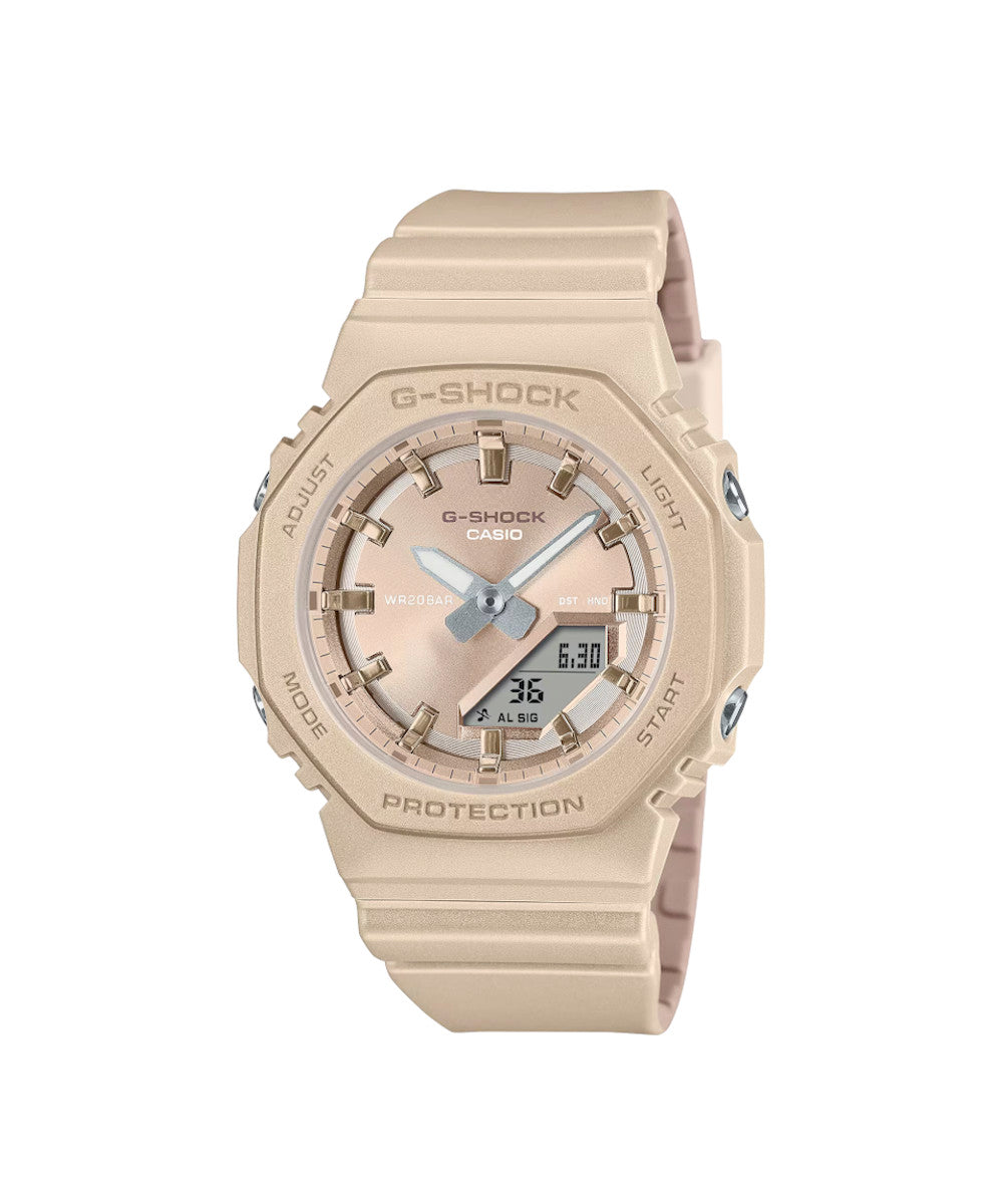 RELOJ PARA MUJER CASIO G-SHOCK  GMA-P2100ST-9ADR -AMARILLO - Tiendas Casio TITEC