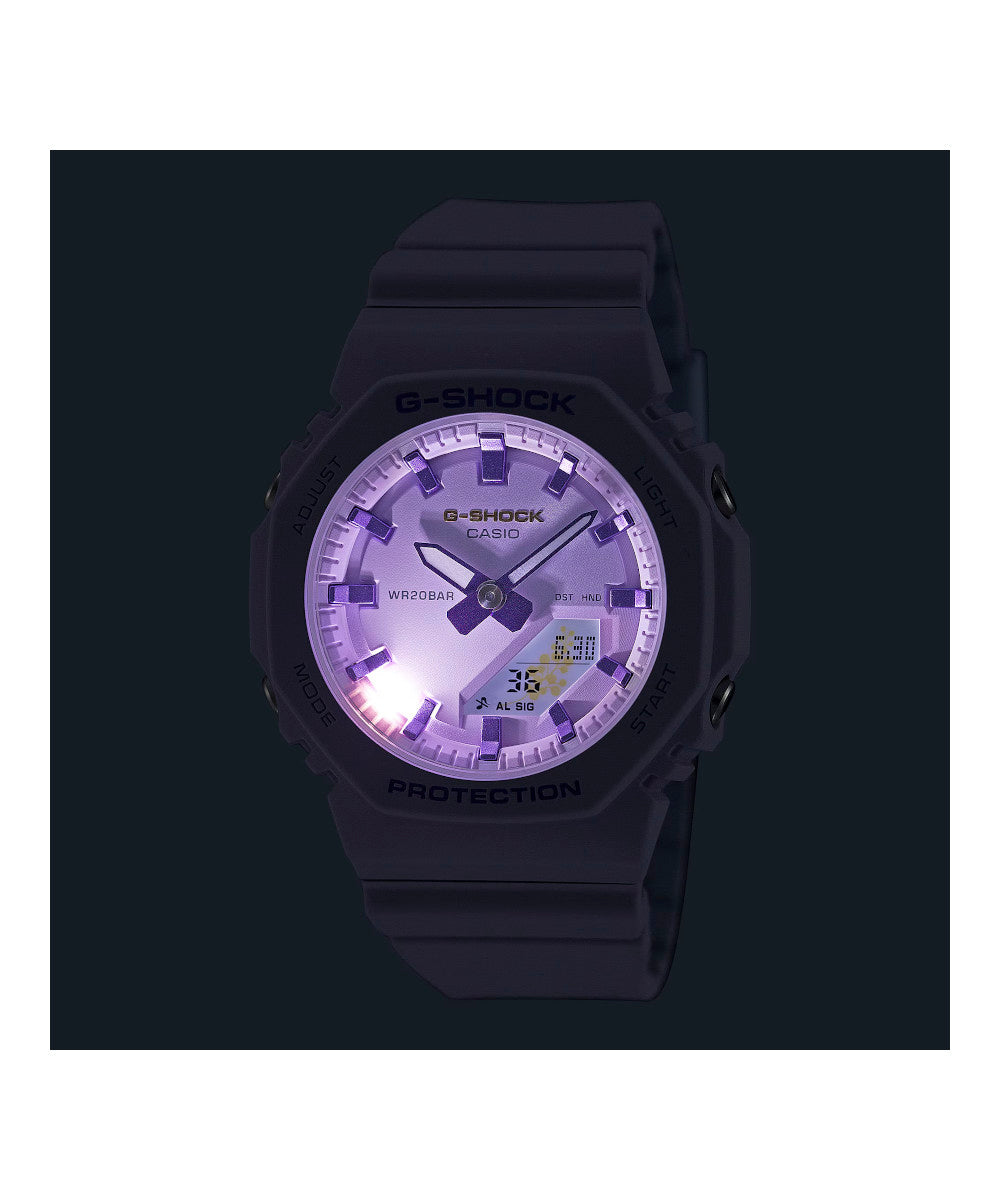 RELOJ PARA MUJER CASIO G-SHOCK  GMA-P2125W-6ADR -MORADO - Tiendas Casio TITEC