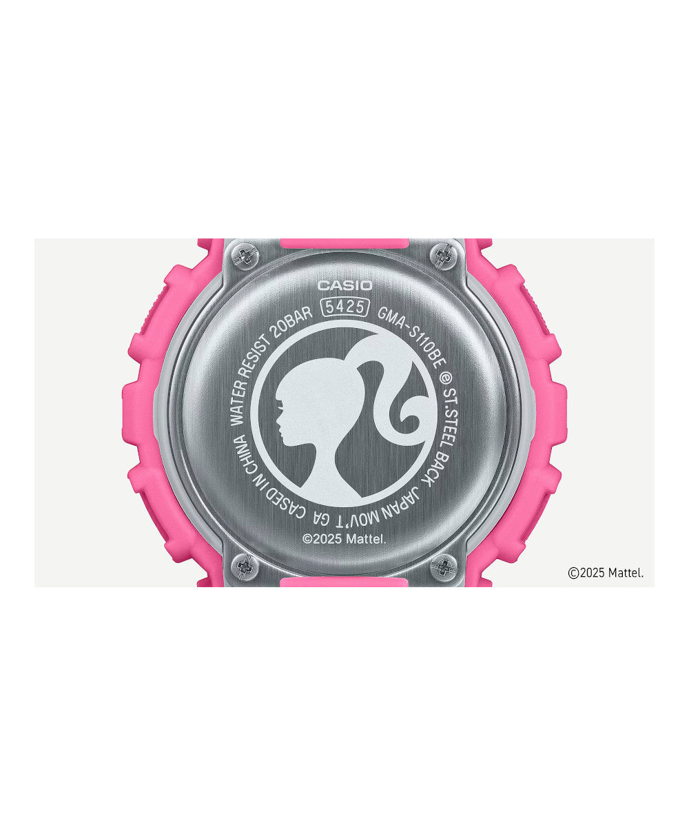 RELOJ PARA MUJER CASIO G-SHOCK  GMA-S110BE-4ADR -ROSADO - Tiendas Casio TITEC