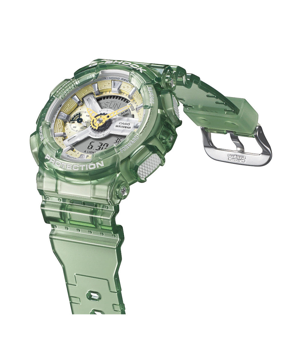 RELOJ PARA MUJER CASIO G-SHOCK  GMA-S110GS-3ADR -VERDE - Tiendas Casio TITEC