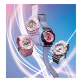 RELOJ PARA MUJER CASIO G-SHOCK  GMA-S110NP-8ADR -GRIS - Tiendas Casio TITEC