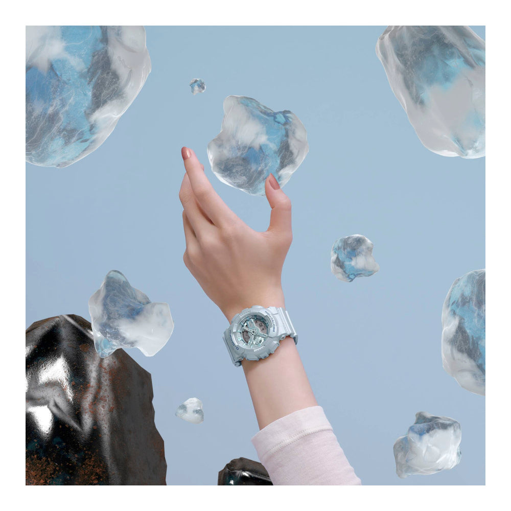 RELOJ PARA MUJER CASIO G-SHOCK  GMA-S110ST-2ADR -AZUL - Tiendas Casio TITEC