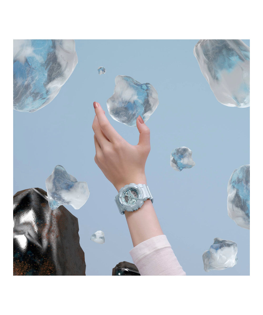 RELOJ PARA MUJER CASIO G-SHOCK  GMA-S110ST-2ADR -AZUL - Tiendas Casio TITEC