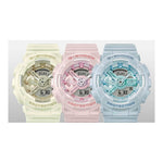 RELOJ PARA MUJER CASIO G-SHOCK  GMA-S110ST-4ADR -ROSADO - Tiendas Casio TITEC