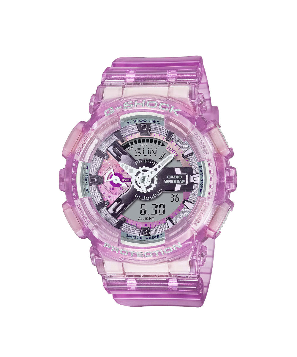 RELOJ PARA MUJER CASIO G-SHOCK  GMA-S110VW-4ADR -ROSADO - Tiendas Casio TITEC
