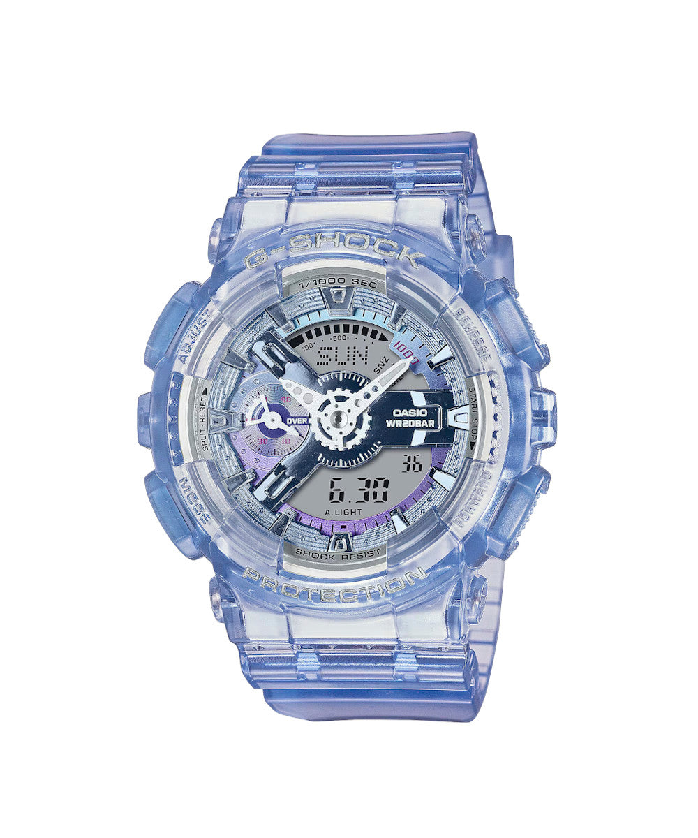 RELOJ PARA MUJER CASIO G-SHOCK  GMA-S110VW-6ADR -AZUL - Tiendas Casio TITEC