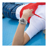 RELOJ PARA MUJER CASIO G-SHOCK  GMA-S114RX-7ADR -BLANCO