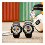 RELOJ PARA MUJER CASIO G-SHOCK  GMA-S120GB-1ADR -NEGRO