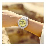 RELOJ PARA MUJER CASIO G-SHOCK  GMA-S2100NC-4ADR -AMARILLO - Tiendas Casio TITEC