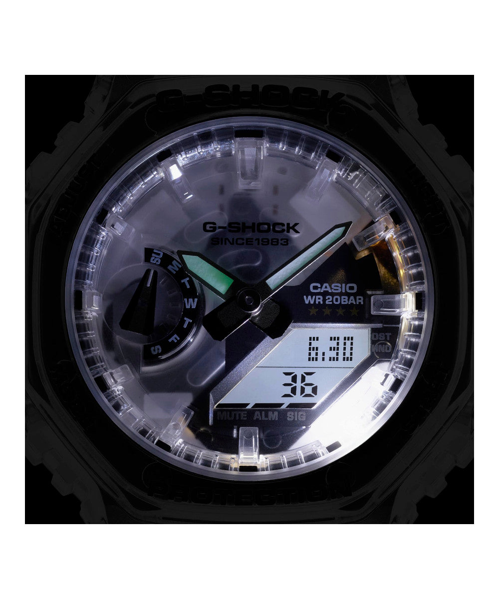 RELOJ PARA MUJER CASIO G-SHOCK  GMA-S2140RX-7ADR -BLANCO - Tiendas Casio TITEC