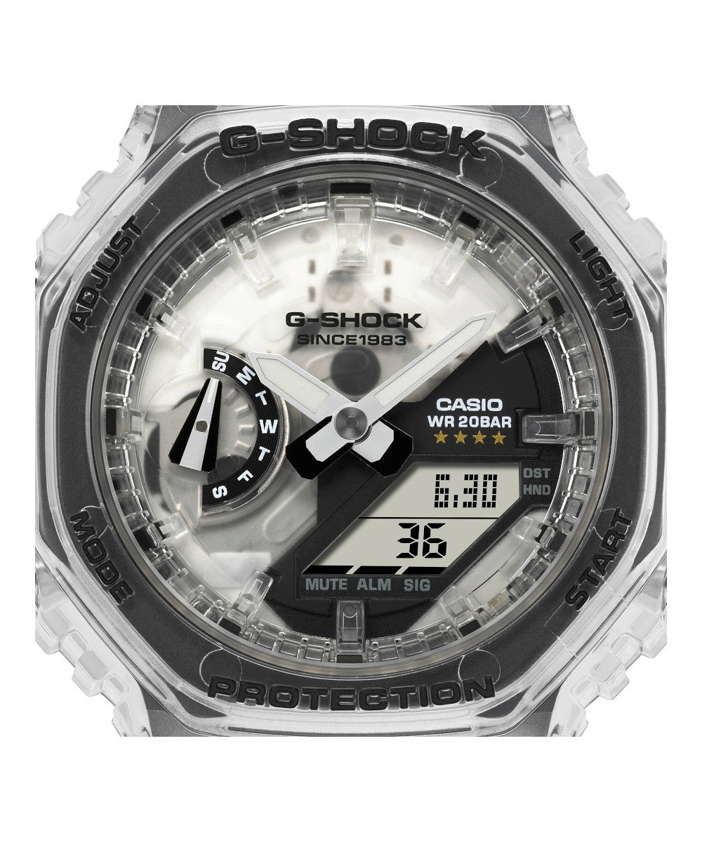 RELOJ PARA MUJER CASIO G-SHOCK  GMA-S2140RX-7ADR -BLANCO - Tiendas Casio TITEC