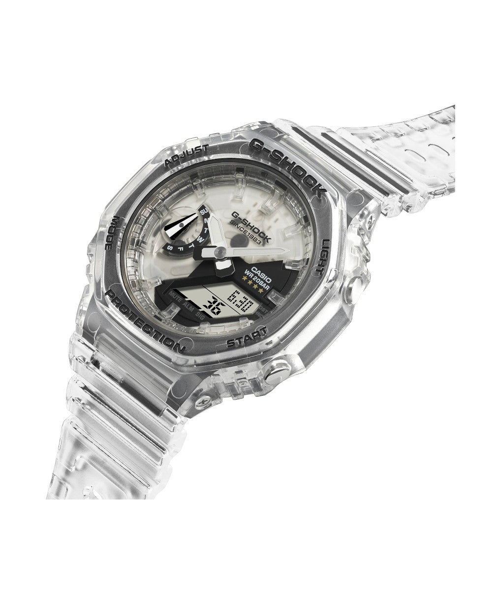 RELOJ PARA MUJER CASIO G-SHOCK  GMA-S2140RX-7ADR -BLANCO - Tiendas Casio TITEC