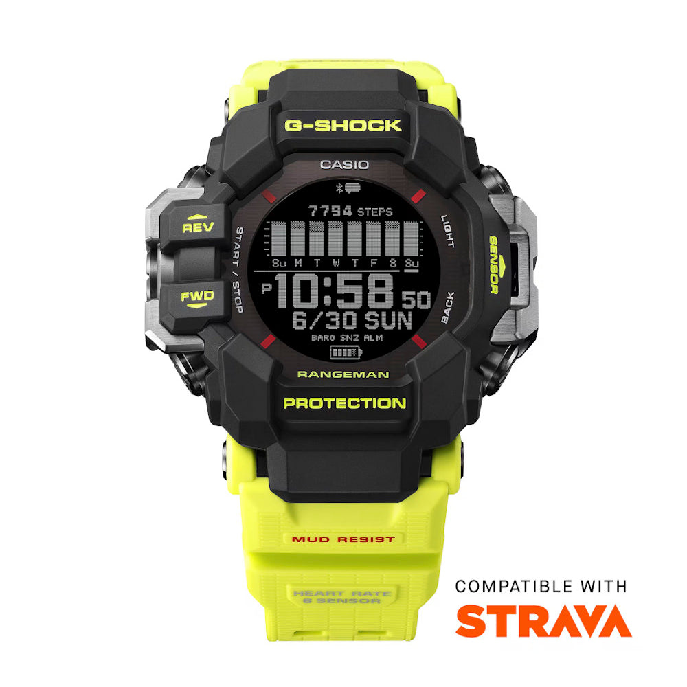 RELOJ CASIO G-SHOCK GPR-H1000RY-1A9DR- AMARILLO - Tiendas Casio TITEC