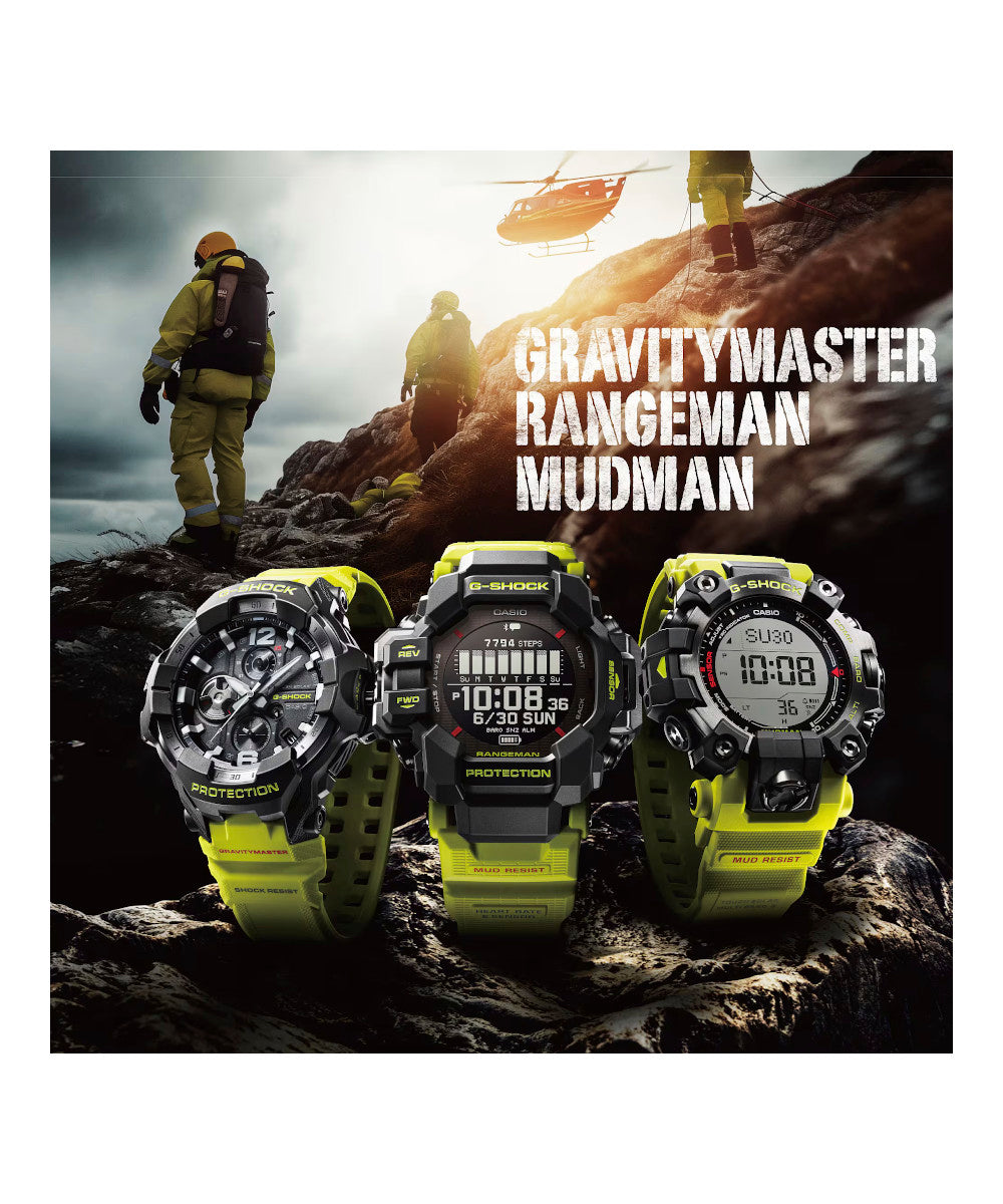 RELOJ CASIO G-SHOCK GPR-H1000RY-1A9DR- AMARILLO - Tiendas Casio TITEC