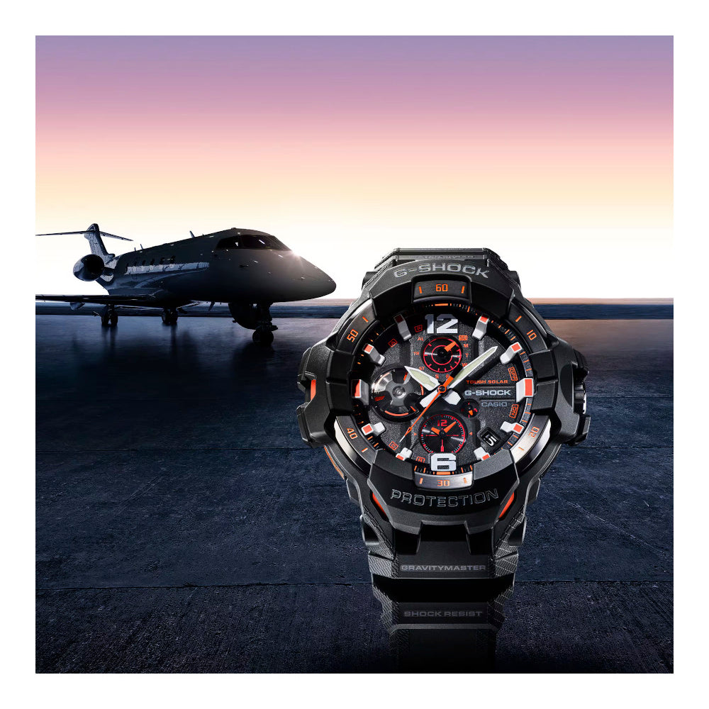 RELOJ CASIO G-SHOCK GR-B300-1A4DR- NEGRO - Tiendas Casio TITEC