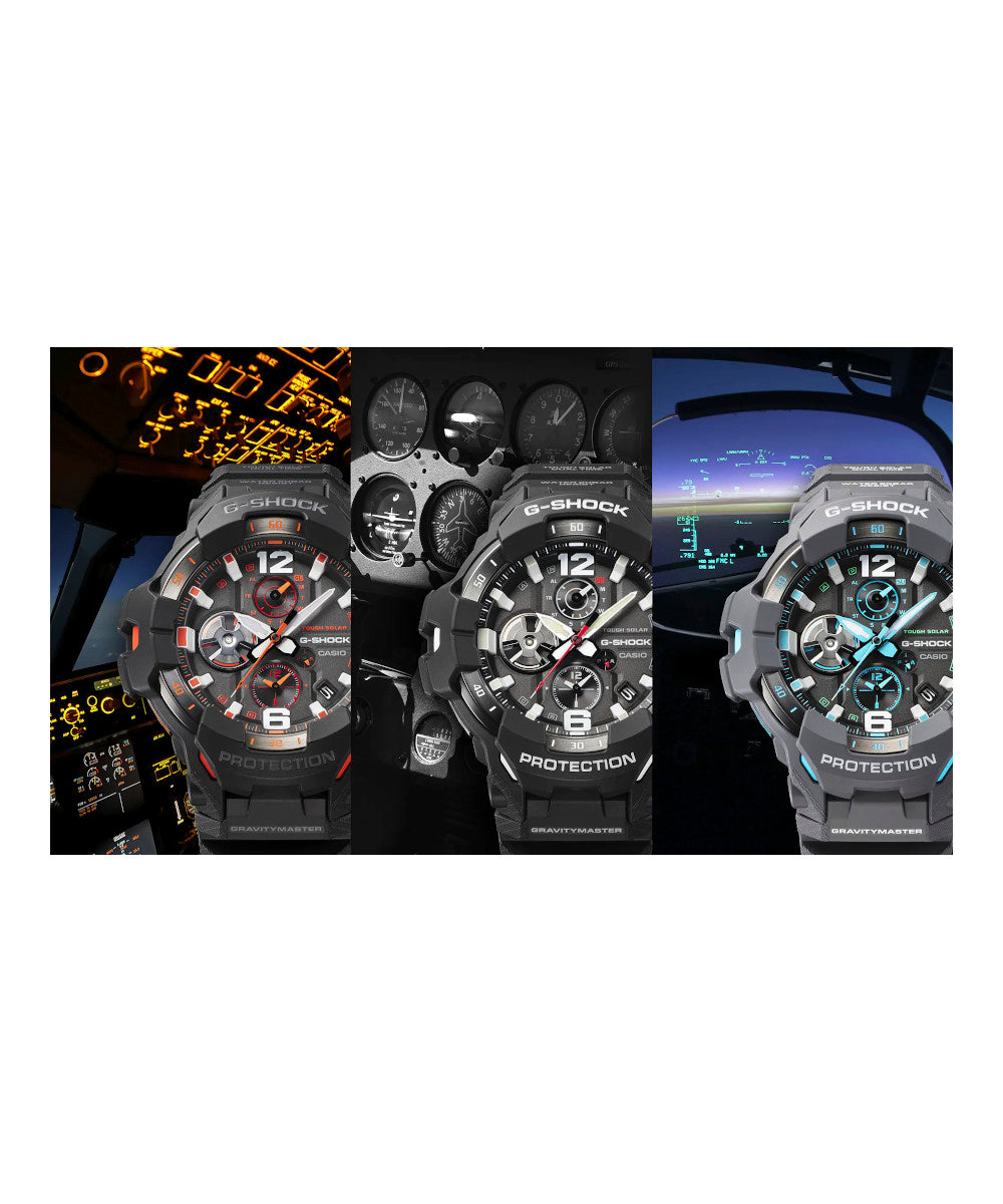 RELOJ CASIO G-SHOCK GR-B300-1ADR- NEGRO - Tiendas Casio TITEC