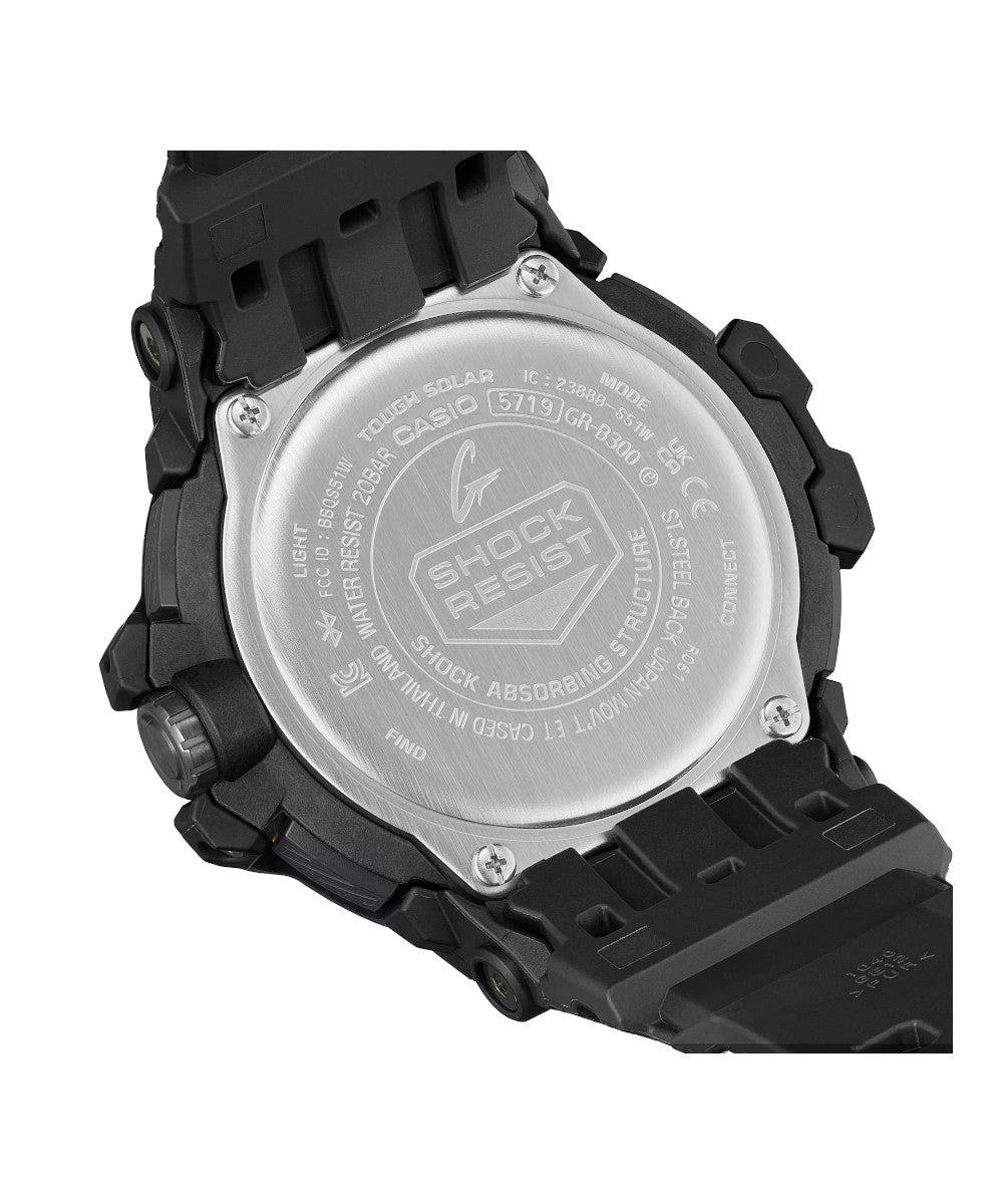 RELOJ CASIO G-SHOCK GR-B300-1ADR- NEGRO - Tiendas Casio TITEC