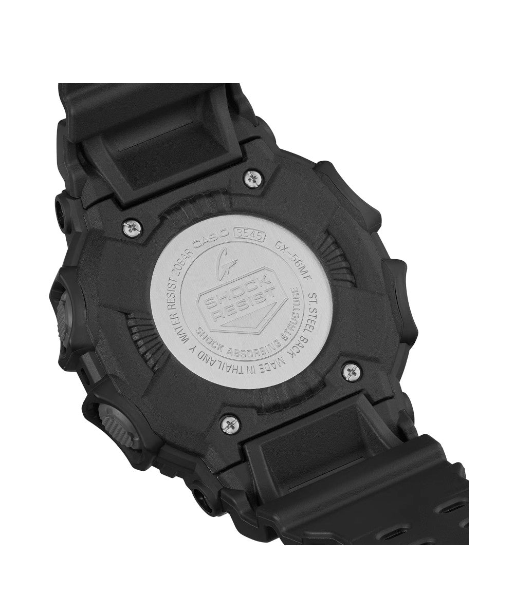 RELOJ CASIO G-SHOCK GX-56MF-1DR- NEGRO - Tiendas Casio TITEC