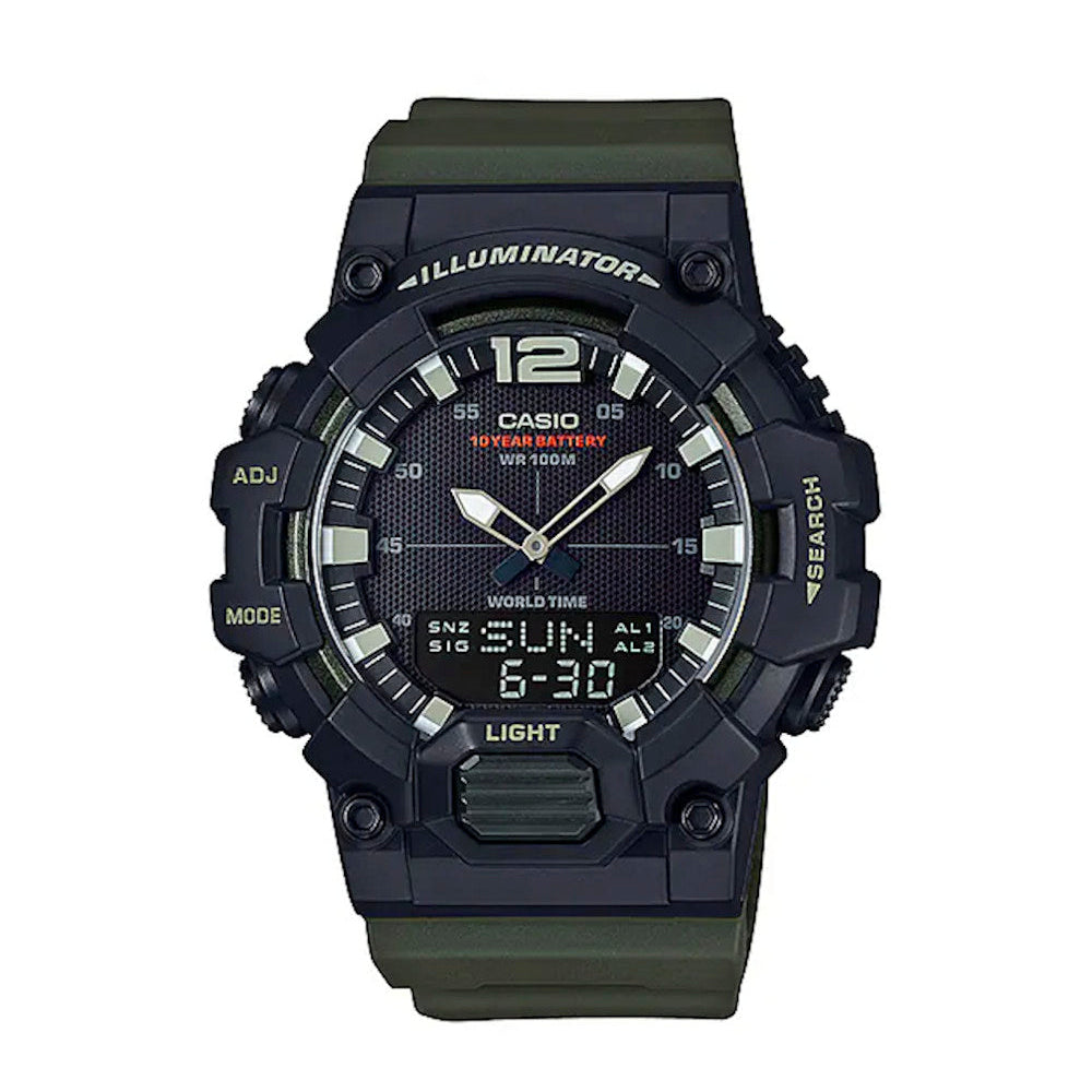 RELOJ PARA HOMBRE CASIO HDC-700-3AVDF -VERDE - Tiendas Casio TITEC