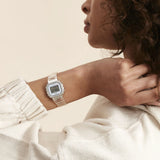 RELOJ PARA MUJER CASIO LA-20WHS-7ADF -BLANCO