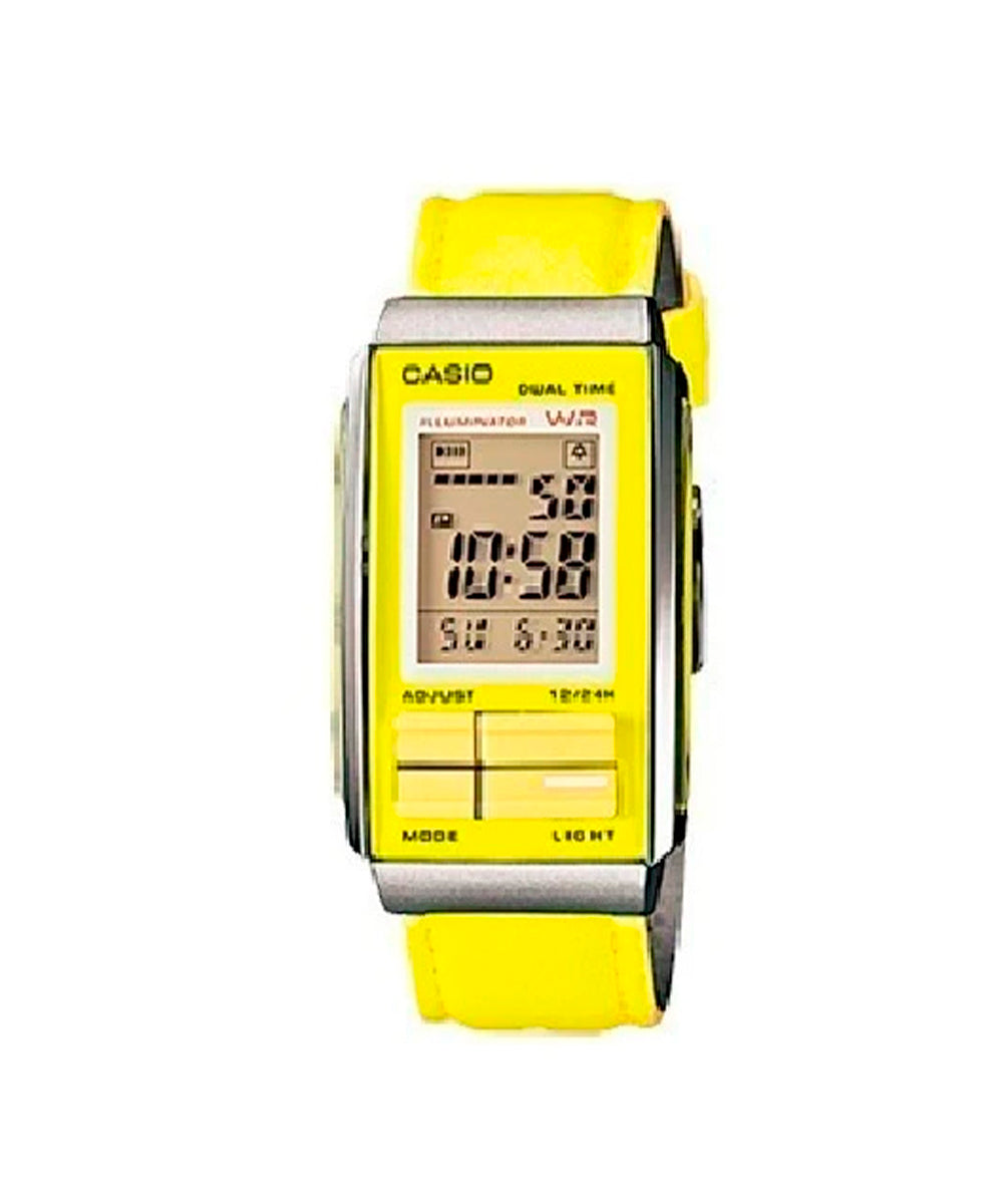 RELOJ PARA MUJER CASIO LA-201WBL-9ADF -AMARILLO - Tiendas Casio TITEC