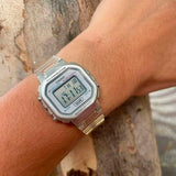 RELOJ PARA MUJER CASIO LA-20WHS-7ADF -BLANCO