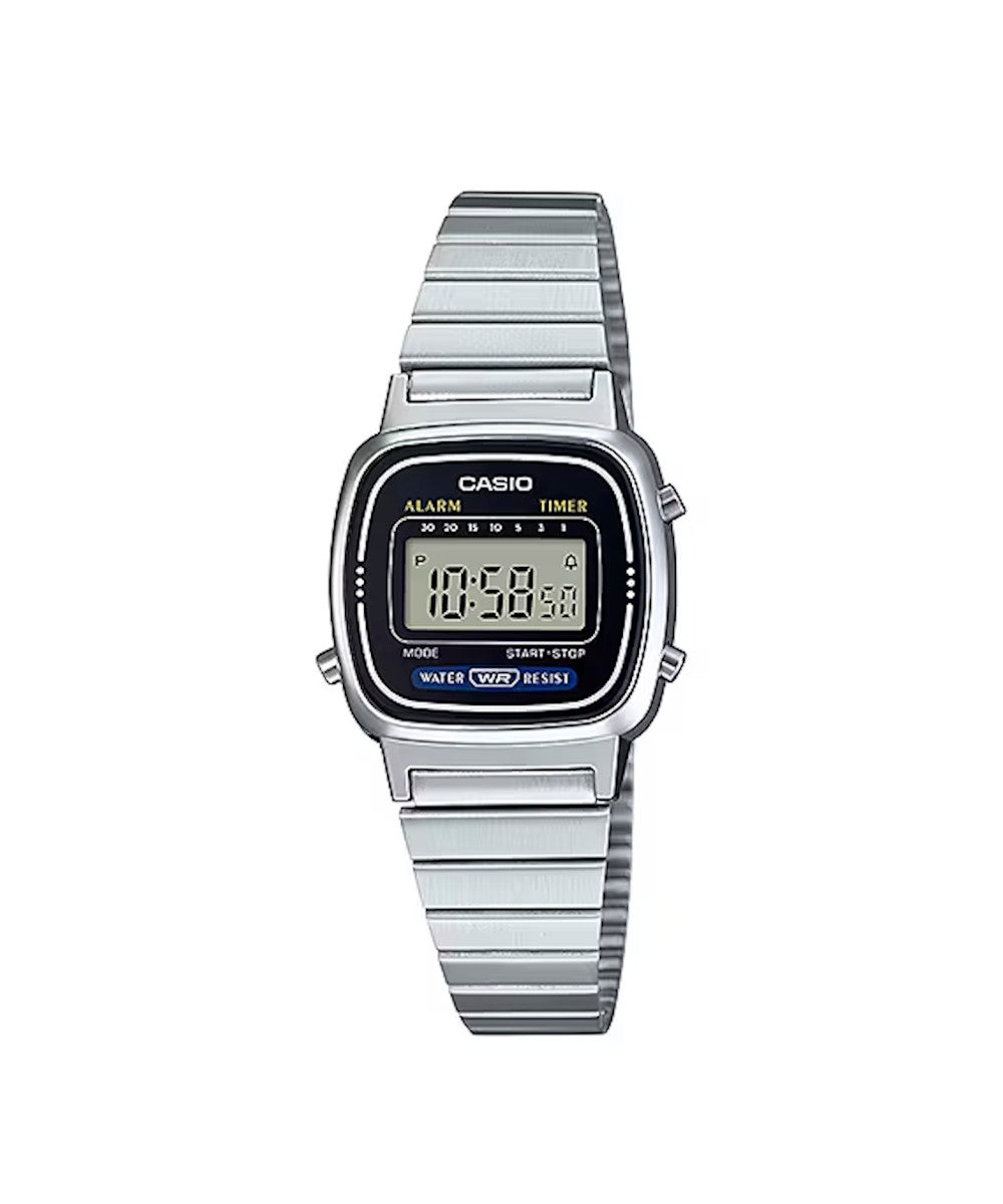 RELOJ CASIO VINTAGE LA670WA-1DF -NEGRO - Tiendas Casio TITEC