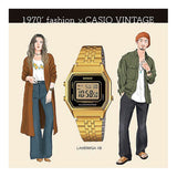 RELOJ CASIO VINTAGE LA680WGA-9BDF -DORADO - Tiendas Casio TITEC