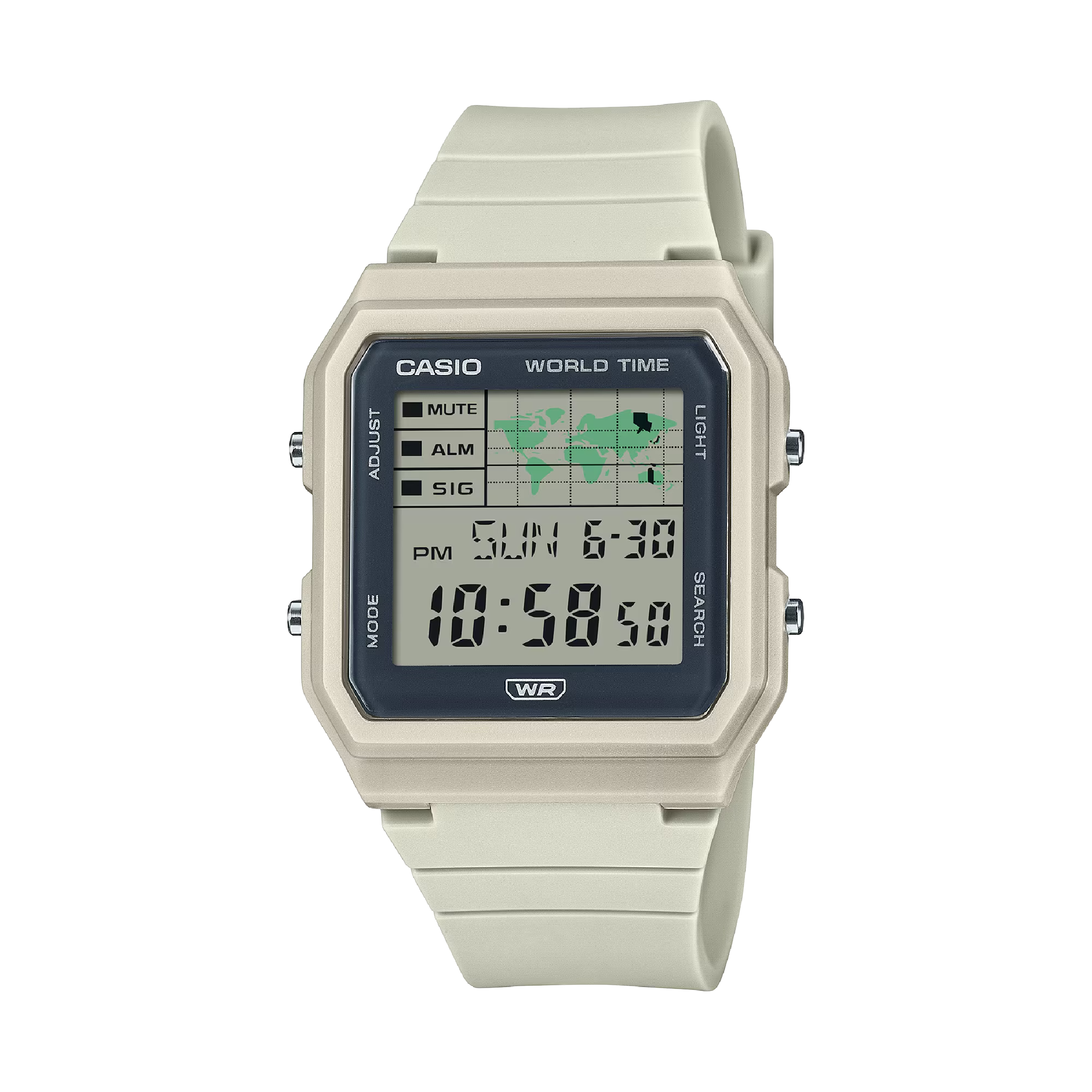 RELOJ PARA MUJER CASIO LF-30W-8ADF - GRIS - Tiendas Casio TITEC