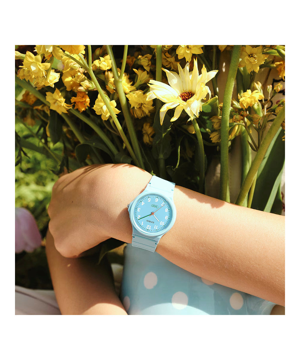RELOJ PARA MUJER CASIO LQ-24B-2BDF -AZUL - Tiendas Casio TITEC