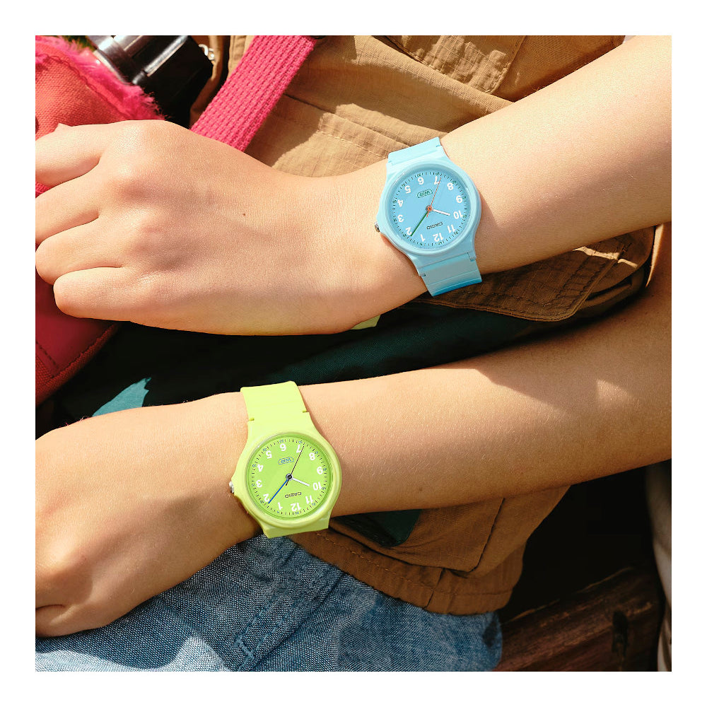 RELOJ PARA MUJER CASIO LQ-24B-3BDF -VERDE - Tiendas Casio TITEC