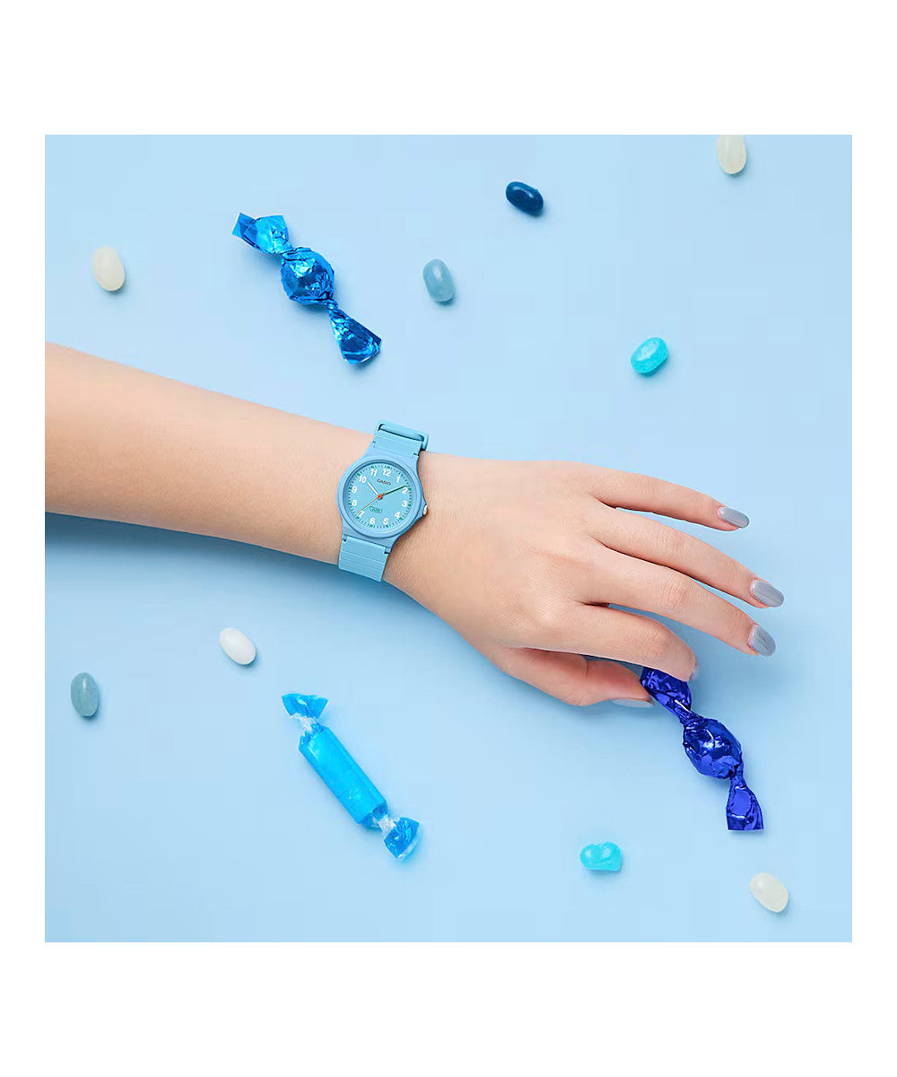 RELOJ PARA MUJER CASIO LQ-24B-2BDF -AZUL - Tiendas Casio TITEC