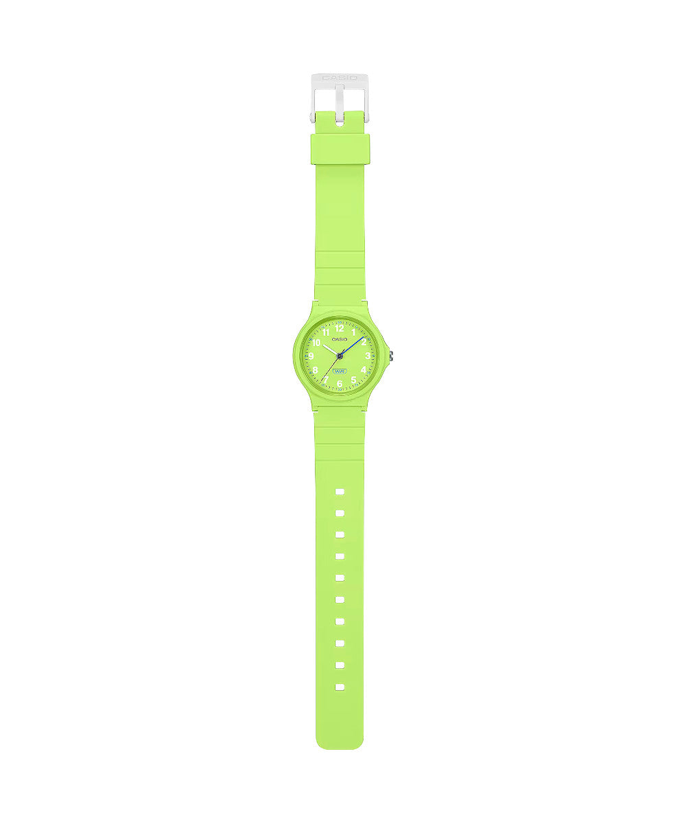 RELOJ PARA MUJER CASIO LQ-24B-3BDF -VERDE - Tiendas Casio TITEC
